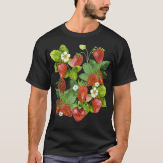 T-shirt Berry aux fraises vintages