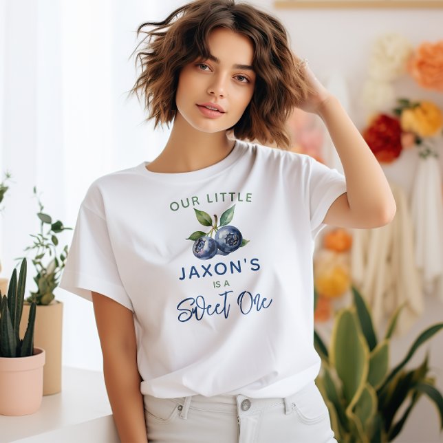 T-shirt Berry First Blueberry 1er Anniversaire (Créateur téléchargé)