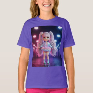 T-shirt Berry Ice Cream Kawaii Doll