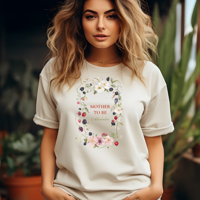 T-shirt Berry Sweet Baby shower (Créateur téléchargé)