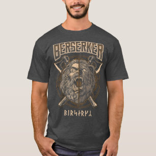 T-shirt Berserker Viking Norse Pagan Bear Warrier