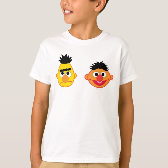 T-shirt Bert & Ernie Emojis (Devant)