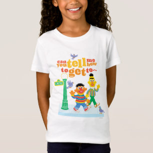 T-Shirt Bert et Ernie Directions