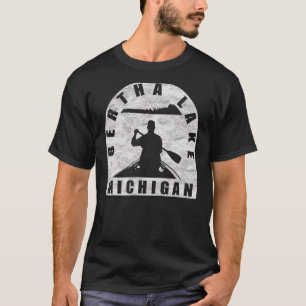 T-shirt Bertha Lake Canoeing Michigan