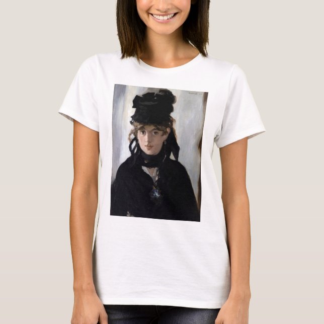 T-shirt Berthe Morisot avec un bouquet de violettes, Manet (Devant)