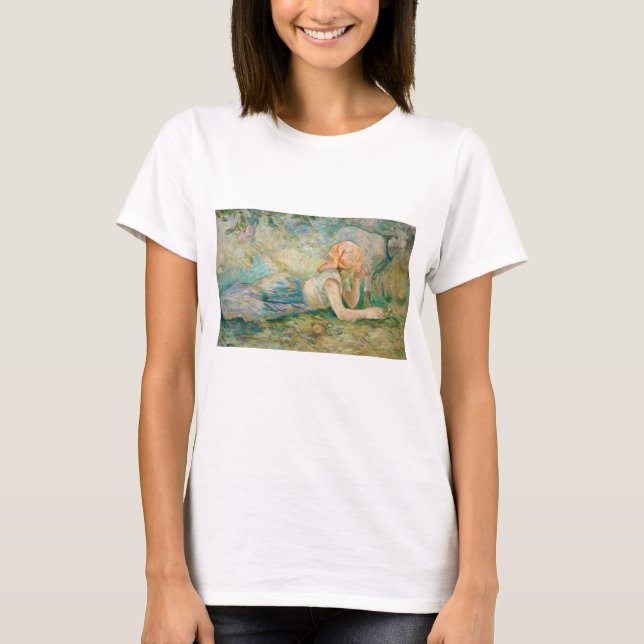 T-shirt Berthe Morisot - Berger au repos (Devant)
