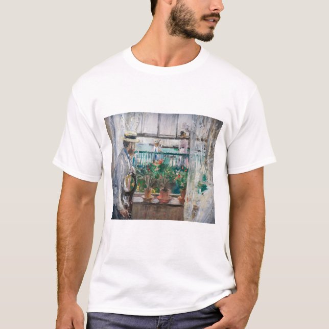 T-shirt Berthe Morisot - Eugene Manet sur l'île de Wight (Devant)