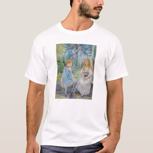 T-shirt Berthe Morisot - Jeunes filles à la fenêtre (Devant)