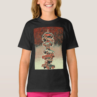 T-shirt Berwyn car spindle, Berwyn, Illinois Red Shades Cl