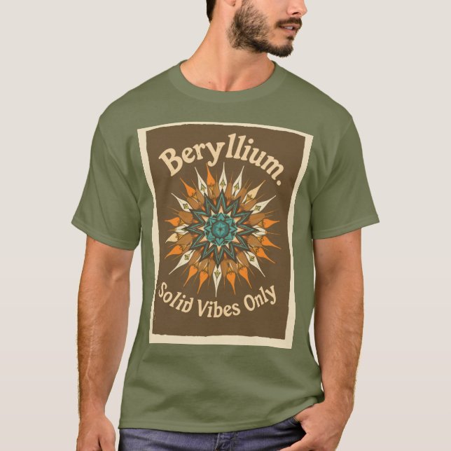 T-shirt Beryllium : L'élément de force et de légèreté (Devant)