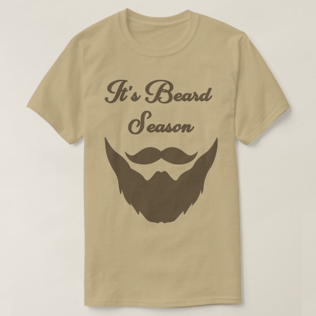 T-shirt Bes Itx27s saison de la barbe (Design devant)