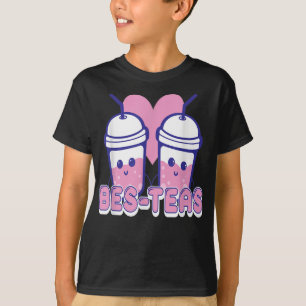 T-shirt Bes-thés Funny Bubble Tea Cadeau Cute Pun Bes-thés