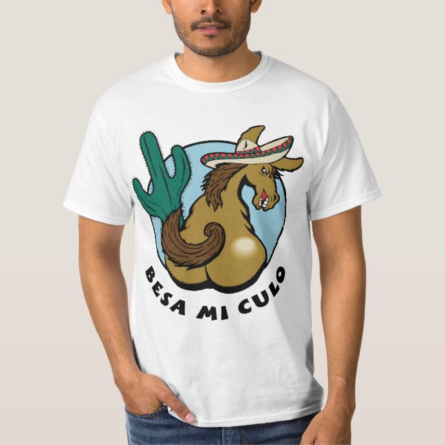 T-shirt Besa MI Culo (Devant)