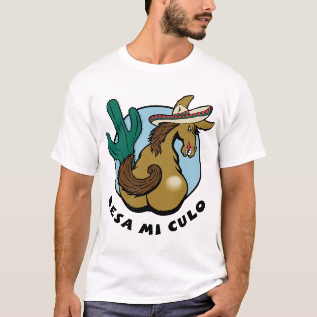 T-shirt Besa MI Culo (Devant)