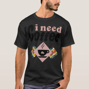 T-shirt besoin chaton à café