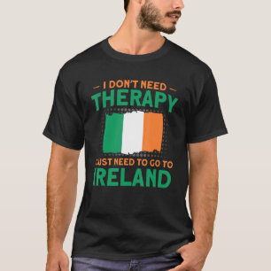 T-shirt Besoin D'Aller En Irlande Drapeau Racines Irlande