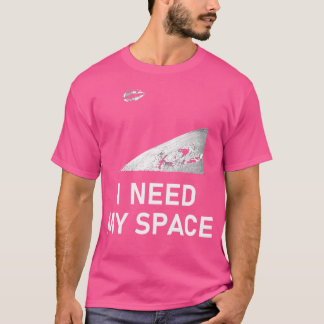 T-shirt Besoin de mon espace Social Distancing Astronomie 