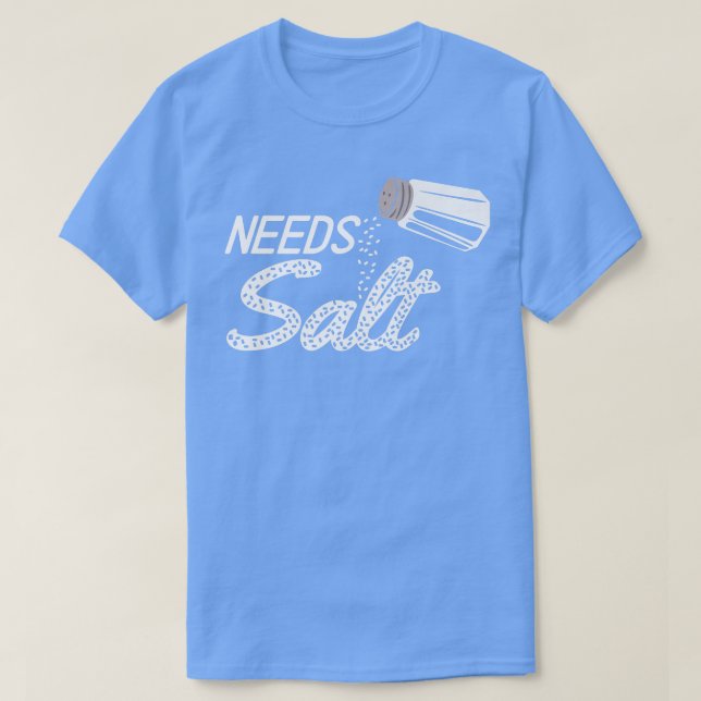 T-shirt Besoin de sel Gangster culinaire Cuisine Master Ch (Design devant)