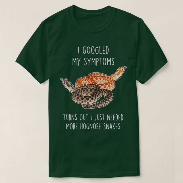 T-shirt Besoin de serpents de museau (Design devant)