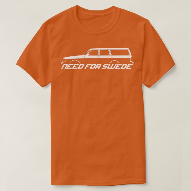 T-shirt Besoin De Swede 240 wagon  (Design devant)