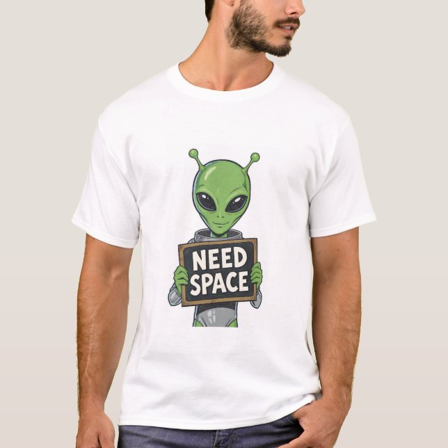 T-SHIRT BESOIN D'ESPACE (Devant)