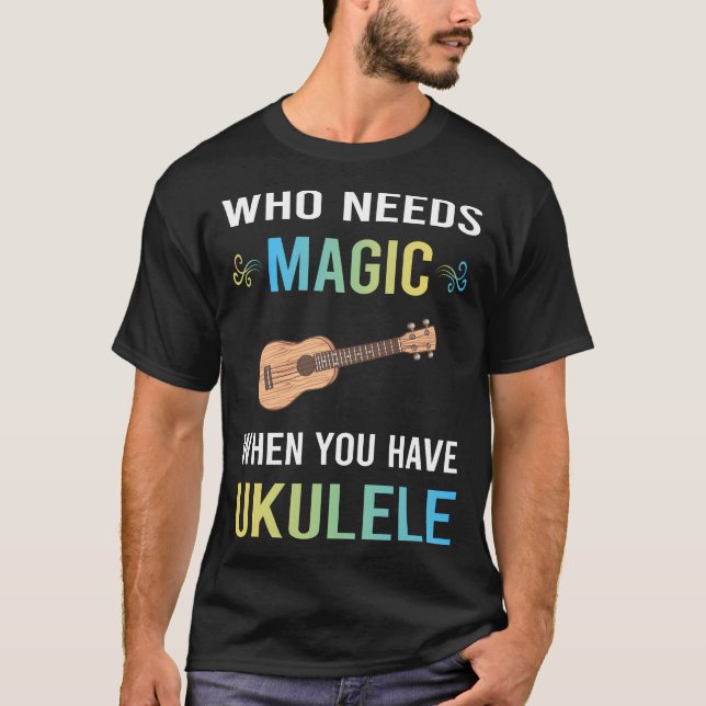 T-shirt Besoin d'Ukulele magique (Devant)