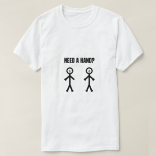 T-shirt Besoin d'un mème à main