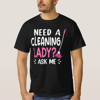 T-shirt besoin d'un service de nettoyage
