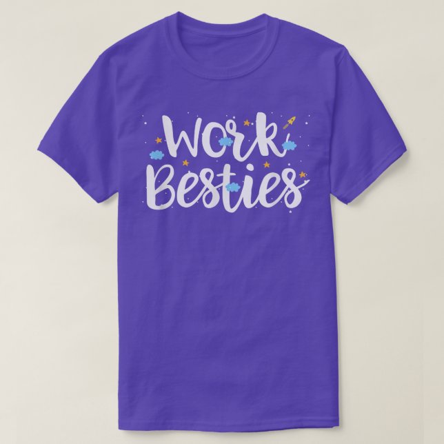 T-shirt Besoins de travail Bureau Coworker Amitié Bestfr (Design devant)