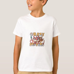 T-shirt Besoins fou Prendre des selfies amusants Travail B