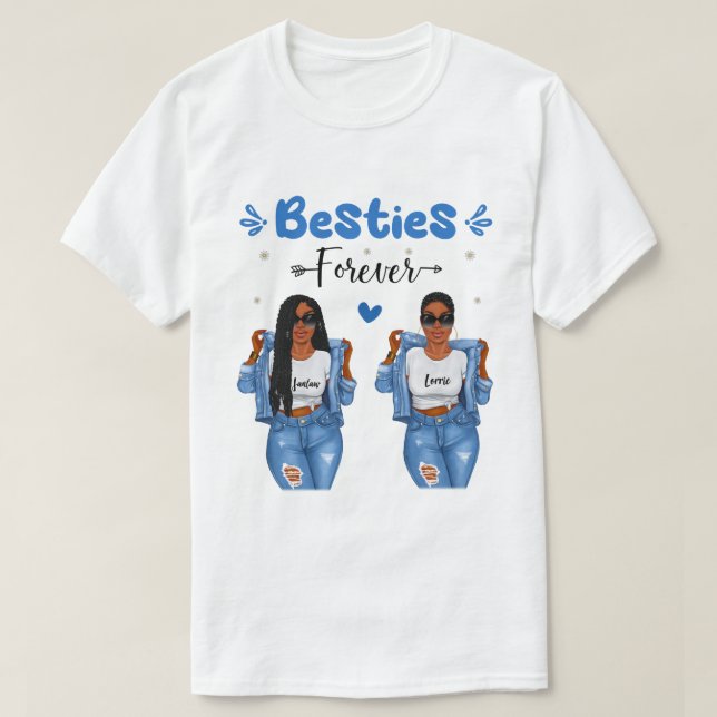 T-shirt Besoins personnalisés RD pour toujours T Shirt Cou (Design devant)