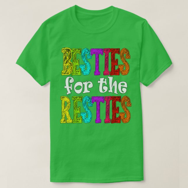 T-shirt Besoins pour les Restés BFF Best Friends (Design devant)
