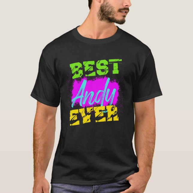 T-shirt Best Andy Ever (Devant)