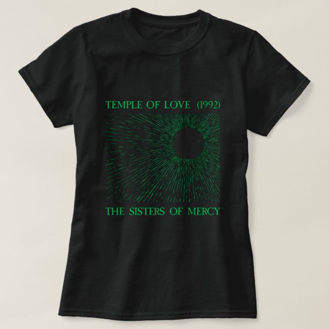 T-shirt Best Art Logo Music Les Soeurs de Mercy Gothic Ro (Design devant)