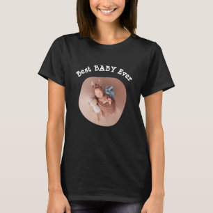 T-shirt Best BABY Ever téléchargez votre photo de famille