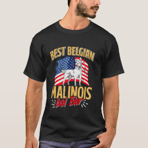 T-SHIRT BEST BELIGAN MALINOIS DAD USA
