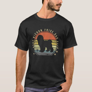 T-shirt Best Bichon Frise Papa Ever Daddy Cadeaux Amoureux