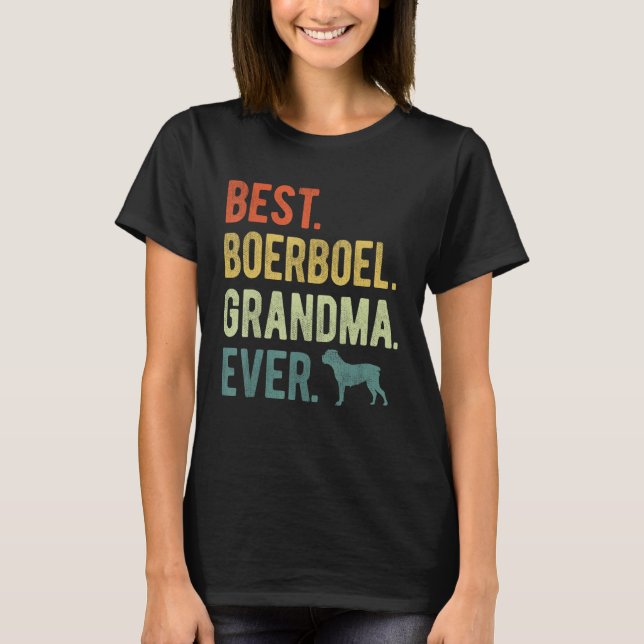 T-shirt Best Boerboel Grandma Ever Dog  Mother s Day (Devant)