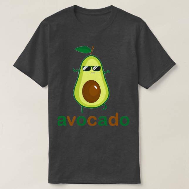 T-shirt Best Boys Girls Limited Edition Avocado Cute Photo (Design devant)