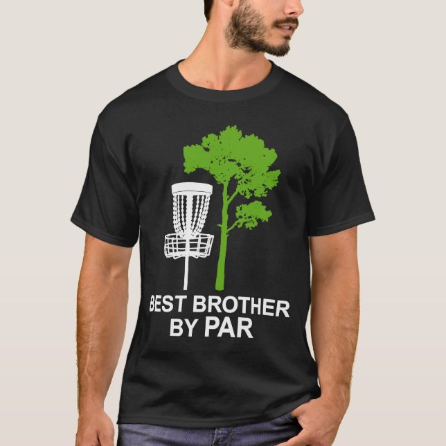T-shirt Best Brother By Par Par Disc Golf (Devant)
