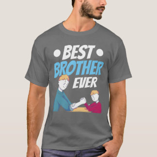 T-shirt Best Brother Ever Friendeam Frères Amitié vi