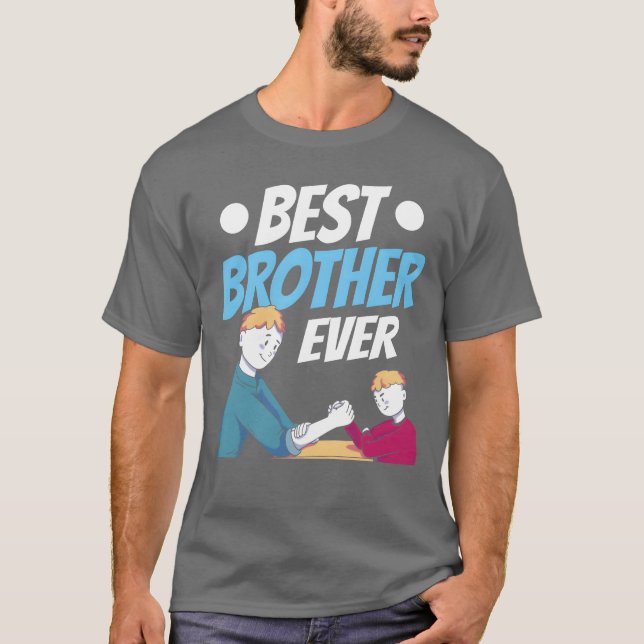 T-shirt Best Brother Ever Friendeam Frères Amitié vi (Devant)