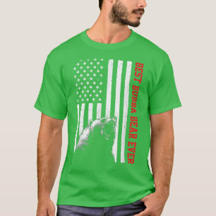 T-shirt Best Bubba Bear Ever États-Unis Drapeau américain