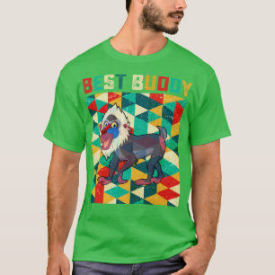 T-shirt Best Buddy Baboon