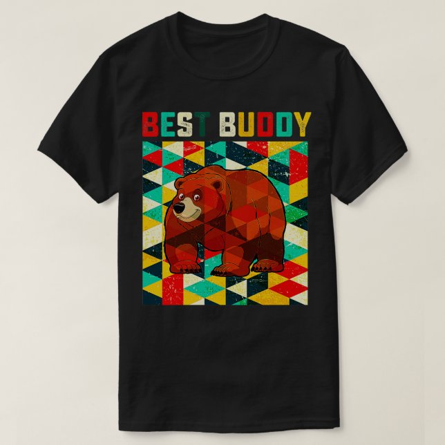 T-shirt Best Buddy Bear (Design devant)