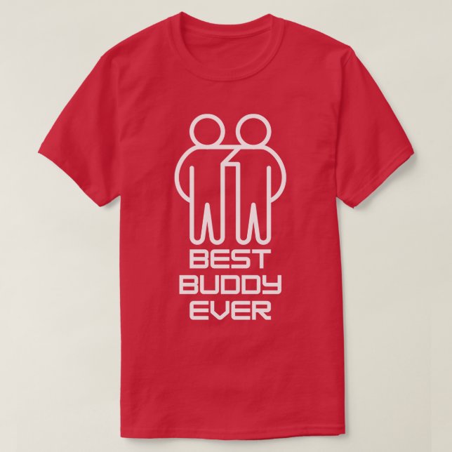 T-shirt Best Buddy Ever 6 (Design devant)