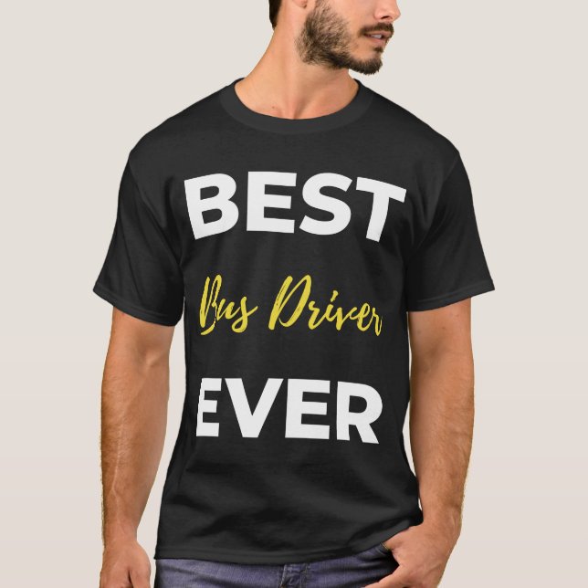 T-shirt Best Bus (Devant)
