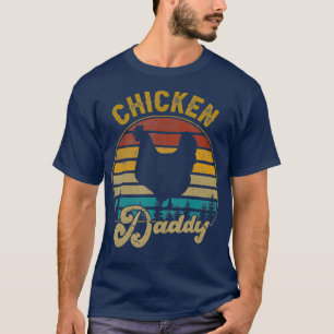 T-shirt Best Chicken Daddy Vintage Retro Les années 70 Chi
