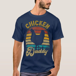 T-shirt Best Chicken Daddy Vintage Retro Les années 70 Chi