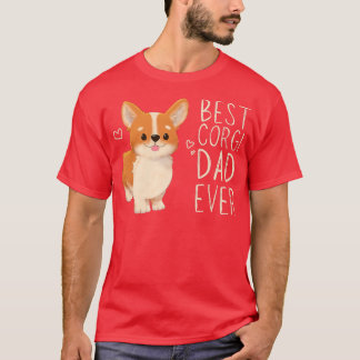 T-shirt Best Corgi Dad Ever, Corgi Daddy, Dog Dad, Corgi P